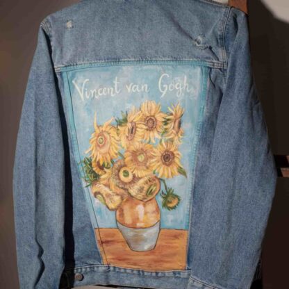 Geacă pictată - reproducere - Van Gogh - imagine 3