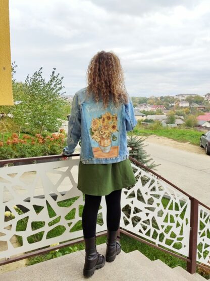 Geacă pictată - reproducere - Van Gogh - imagine 2