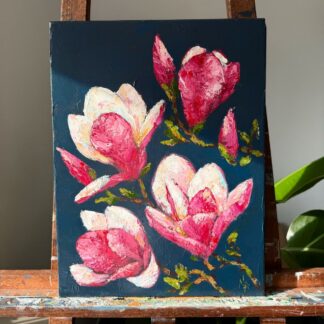 Tablou pictat cu Magnolie